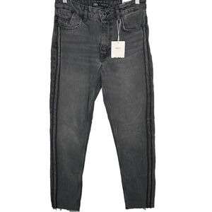 Zara Black Mom Fit 2